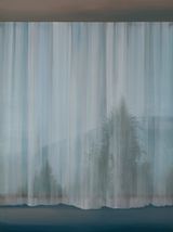 Landscape with curtain 1 by Park Kyung-A contemporary artwork painting works on paper