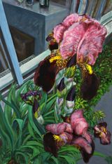 Iris XIII by Norbert Tadeusz contemporary artwork painting