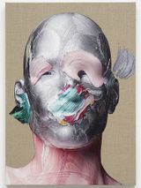 Upper World Portrait by Matthew Stone contemporary artwork painting