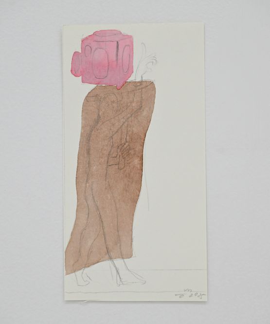 Costume for Performing an Object Cesium 134 by Masaya Chiba contemporary artwork Works on Paper