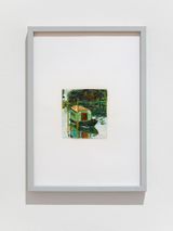 After Monet by Michael Toenges contemporary artwork painting works on paper