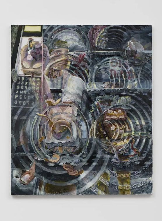 Vending machine by Danica Lundy contemporary artwork Painting