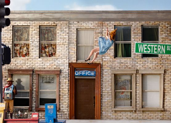 Hollywood Day by Alex Prager contemporary artwork Photography