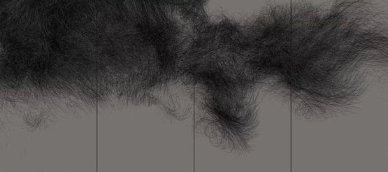 Dissipative Figures - 1000 Birds by teamLab contemporary artwork Print