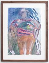 Lovely Jumper by Francis Upritchard contemporary artwork painting works on paper