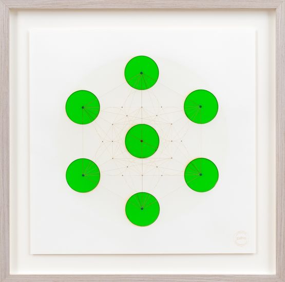 Metatron HH Series Series 2 no 1 by Chris Levine contemporary artwork Works on Paper