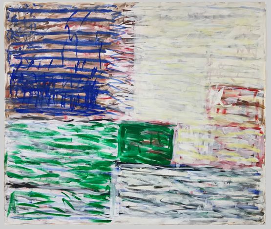 Untitled by Harriet Korman contemporary artwork Painting