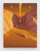 Eruption Vasquez Rocks by Jen Hitchings contemporary artwork painting