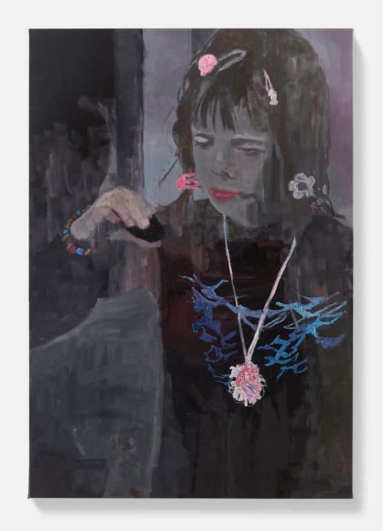R. Mirando una sombra para ojos by Valentina Liernur contemporary artwork Painting
