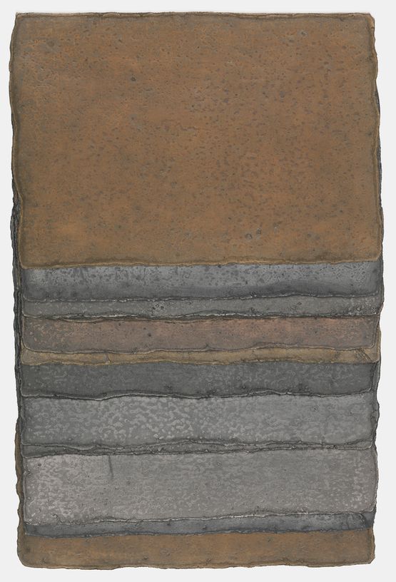 Strata Series Comotan Guatemala by Michelle Stuart contemporary artwork Painting