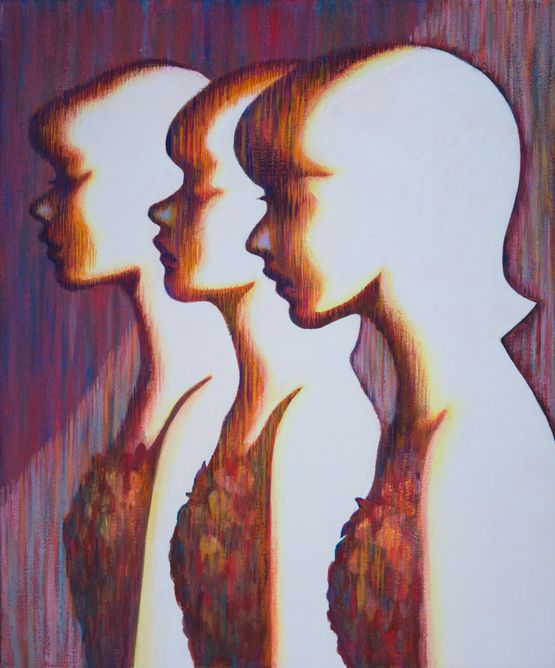 Beyond This Point II by Shizuka Ando contemporary artwork Painting