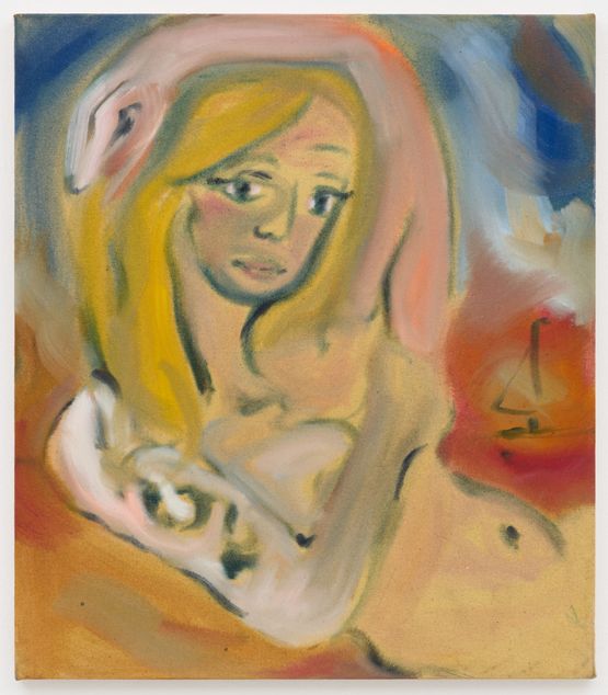 Loves Marks by Sophie Von Hellermann contemporary artwork Painting
