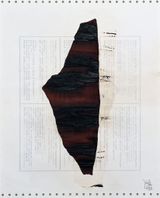 Soy Sauce Drawing 3 by Yang Jiechang contemporary artwork works on paper