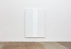 Untitled White Inner Band White Sides Beveled by Mary Corse contemporary artwork Mixed Media