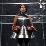 Virgin Warrior - Two Hearts Performance with Jan Fabre by Marina Abramovic contemporary artwork print