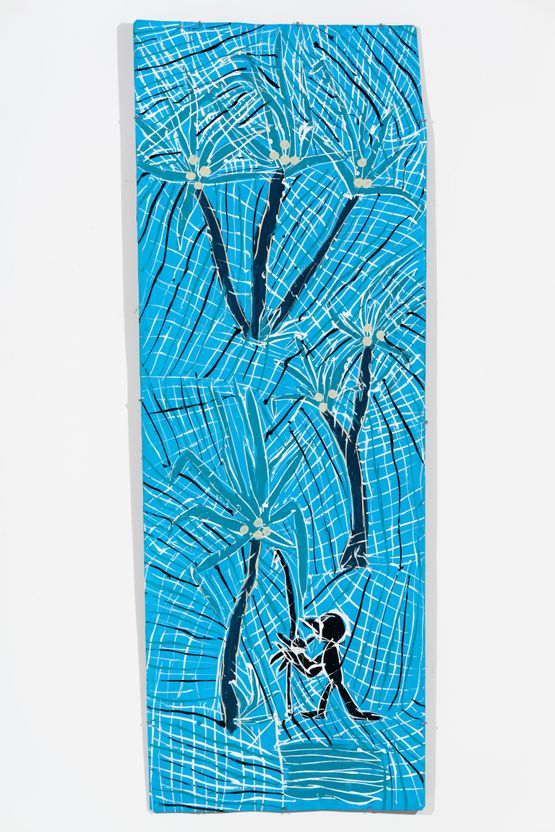 Gunga by Dhambit Mununggurr contemporary artwork Painting