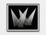 Crossing by Anthony McCall contemporary artwork drawing installation print works on paper