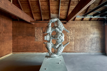 Contemporary art exhibition Lotus L. Kang Casket at Mendes Wood DM Germantown United States