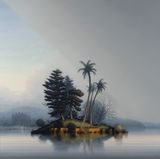 Feet on the ground head in the sky by Alexander McKenzie contemporary artwork painting