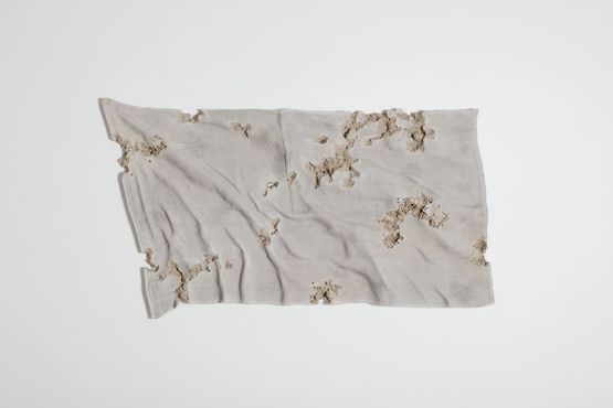 Glacial Rock Eroded Flag by Daniel Arsham contemporary artwork Sculpture