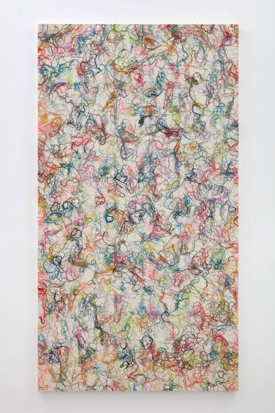 THE LADIES OF GIVERNY by Ghada Amer contemporary artwork Mixed Media