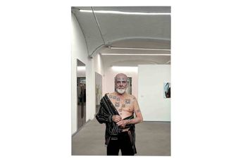 Contemporary art exhibition Michelangelo Pistoletto Meta Connections at Galerie Tanit Munich Germany