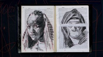 Sibyl by William Kentridge contemporary artwork moving image