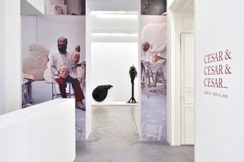 Contemporary art exhibition Cesar Cesar  Cesar  Cesar ... at Almine Rech Paris Rue de Turenne France