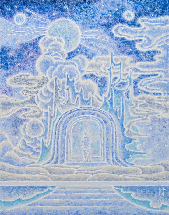 Threshold of Painting by Cha Hyeon-Wook contemporary artwork Works on Paper