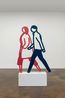 Winter 7. by Julian Opie contemporary artwork Works on Paper