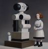 Artificial Cohort by Von Wolfe contemporary artwork Painting