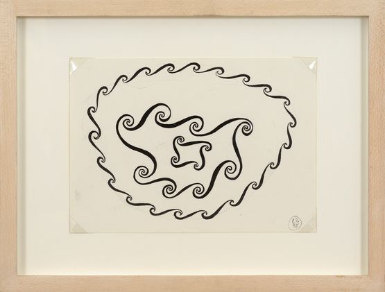Untitled 10C by Richard Deacon contemporary artwork Works on Paper