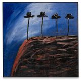 Vier fur ein Ave Maria by Walter Dahn contemporary artwork painting