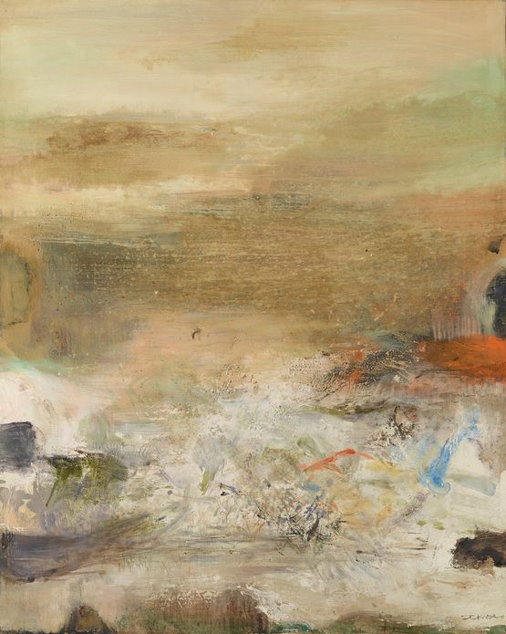 30.01.76 by Zao Wou-Ki contemporary artwork Painting