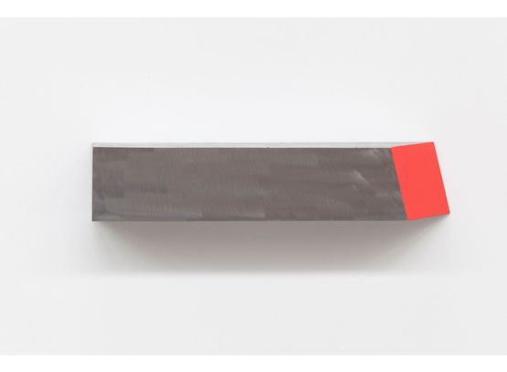 Basis red by Wolfram Ullrich contemporary artwork Sculpture