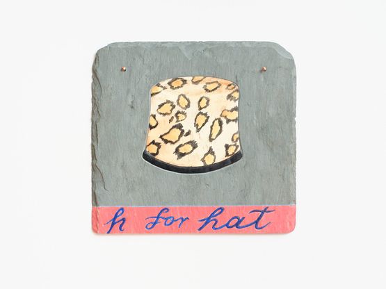 H for Hat by Denis OConnor contemporary artwork Sculpture