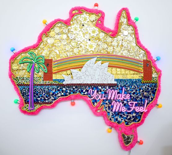 Sydney Opera House You Make Me Feel by Paul Yore contemporary artwork Installation