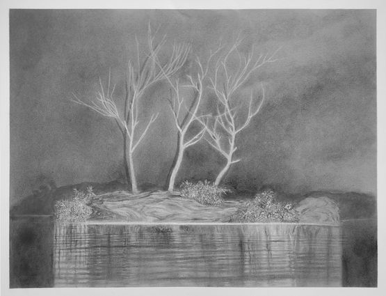 Untitled by Pranay Dutta contemporary artwork Drawing