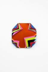 Sunset Boulevard by Jim Lambie contemporary artwork sculpture