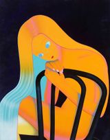 Musing IV by Jang Koal contemporary artwork painting works on paper