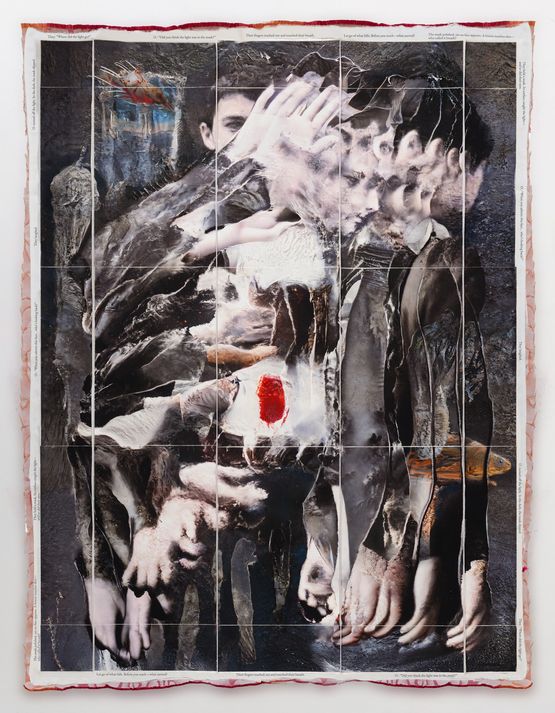 Test Time 1 - Before you reach what moved by Hedda Roman contemporary artwork Works on Paper