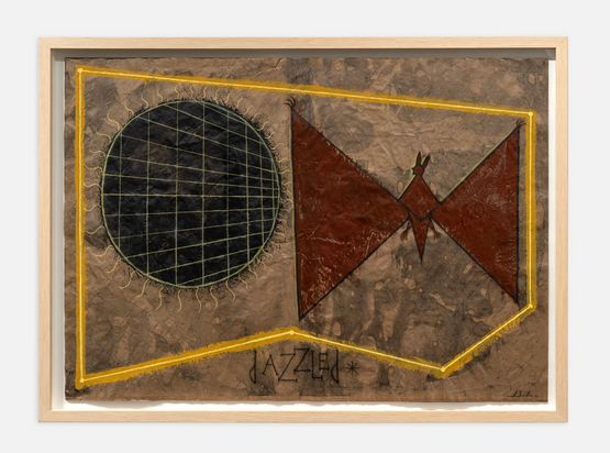 Dazzled by Jose Bedia contemporary artwork Works on Paper