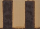 Umber-Blue by Yun Hyong-Keun contemporary artwork painting