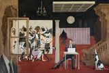 Home Sweet Home by Jean-pierre Villafane contemporary artwork painting