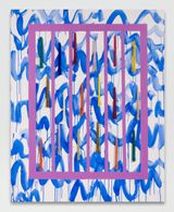 waves by Sarah Cain contemporary artwork painting