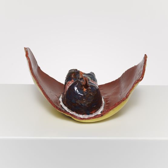 Sombrero Ceramic Brown by Ken Taylor contemporary artwork Sculpture