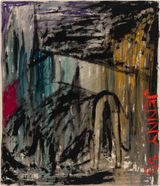 Horse from the back by Jenny Watson contemporary artwork painting