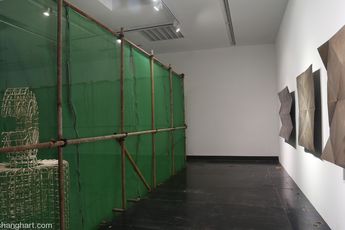Contemporary art exhibition Shao Yi Totem Producing at ShanghART Beijing China