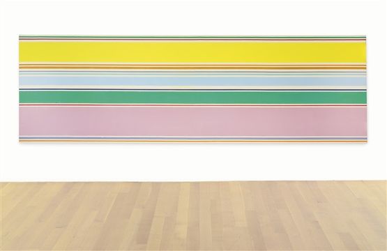 Color Pane by Kenneth Noland contemporary artwork Painting