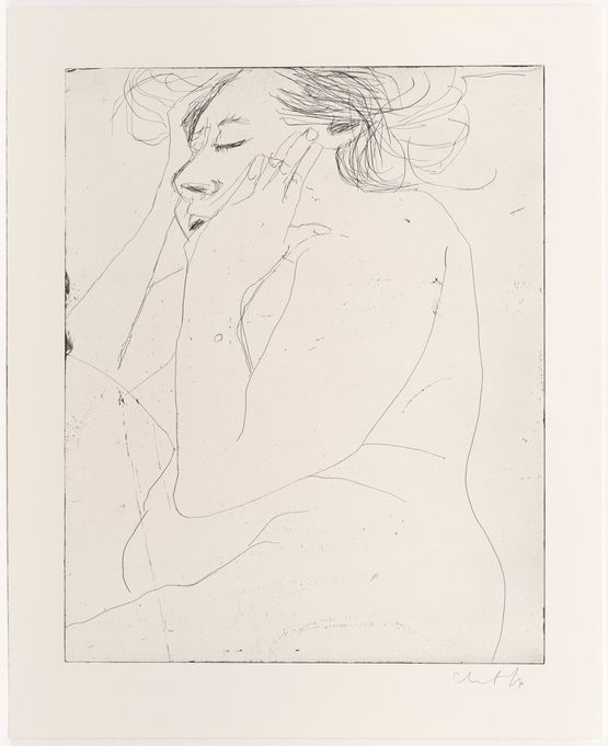 Asleep on Beacon Hill My dearest dust by Chantal Joffe contemporary artwork Print